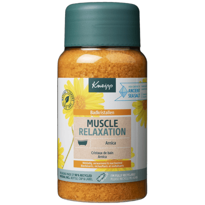 Kneipp Badkristal muscle relaxation arnica 600 Gram