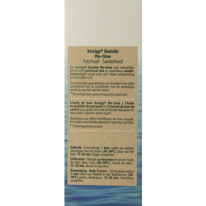 Kneipp Me time badolie 100 Milliliter