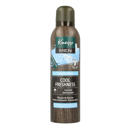 Kneipp Men douche foam cool freshness cool mint zeeminera 200 Milliliter