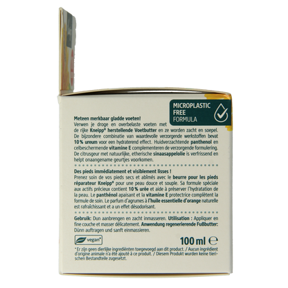 Kneipp Foot care voetbutter calendula sinaasappelolie 100.00 Milliliter