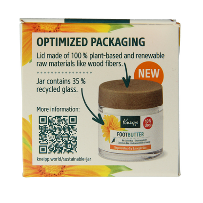 Kneipp Foot care voetbutter calendula sinaasappelolie 100.00 Milliliter