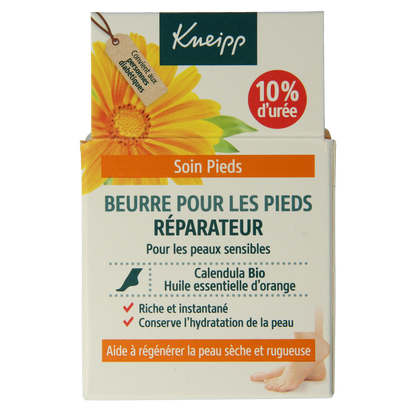 Kneipp Foot care voetbutter calendula sinaasappelolie 100.00 Milliliter