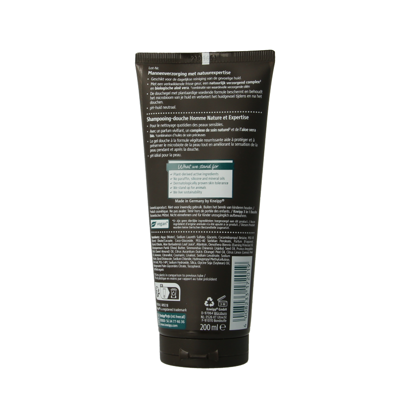 Kneipp Men douche 3 in 1 fresh & sensitive 200 Milliliter