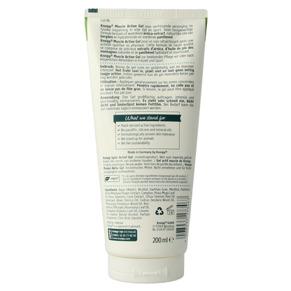 Kneipp Arnica muscle active gel 200.00 Milliliter