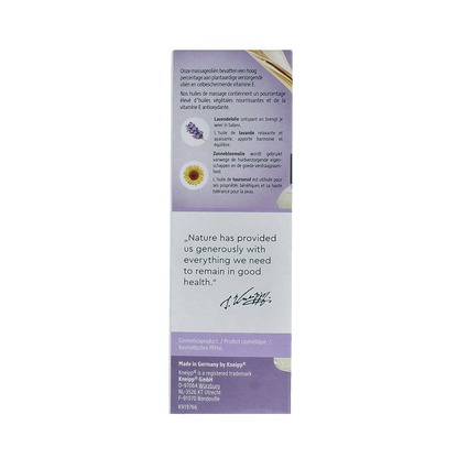 Kneipp Massageolie relaxing lavendel 100.00 Milliliter