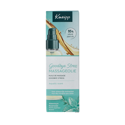 Kneipp Massageolie goodbye stress 100.00 Milliliter