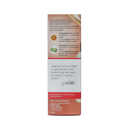 Kneipp Massageolie good energy 100 Milliliter