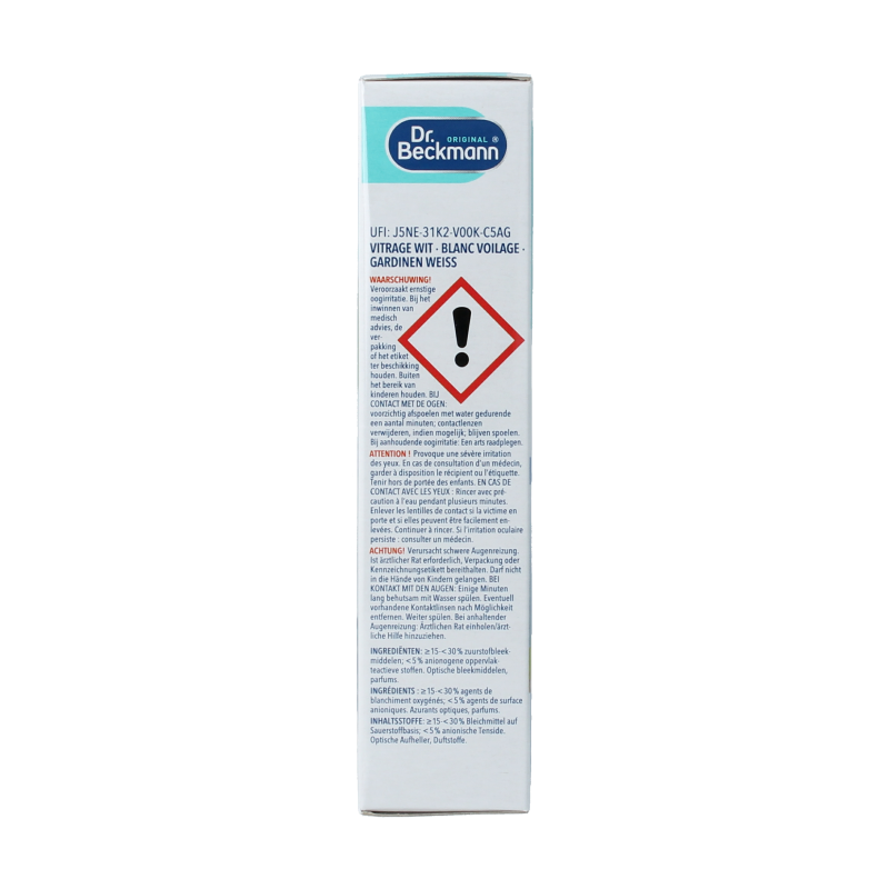 Dr.Beckmann Vitrage wit 40 gram 3 Stuks