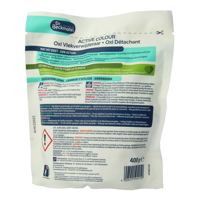 Dr.Beckmann Active colour oxi vlekverwijderaar 400.00 Gram