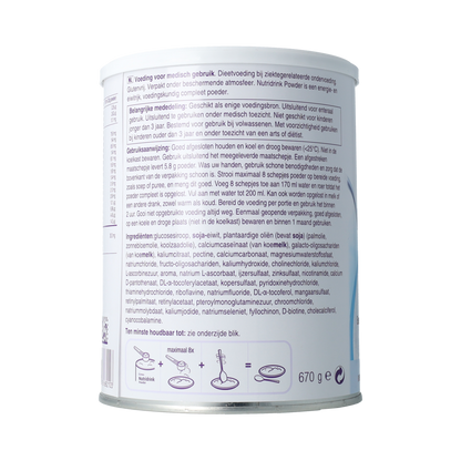 Nutridrink Neutraal poeder 670.00 Gram
