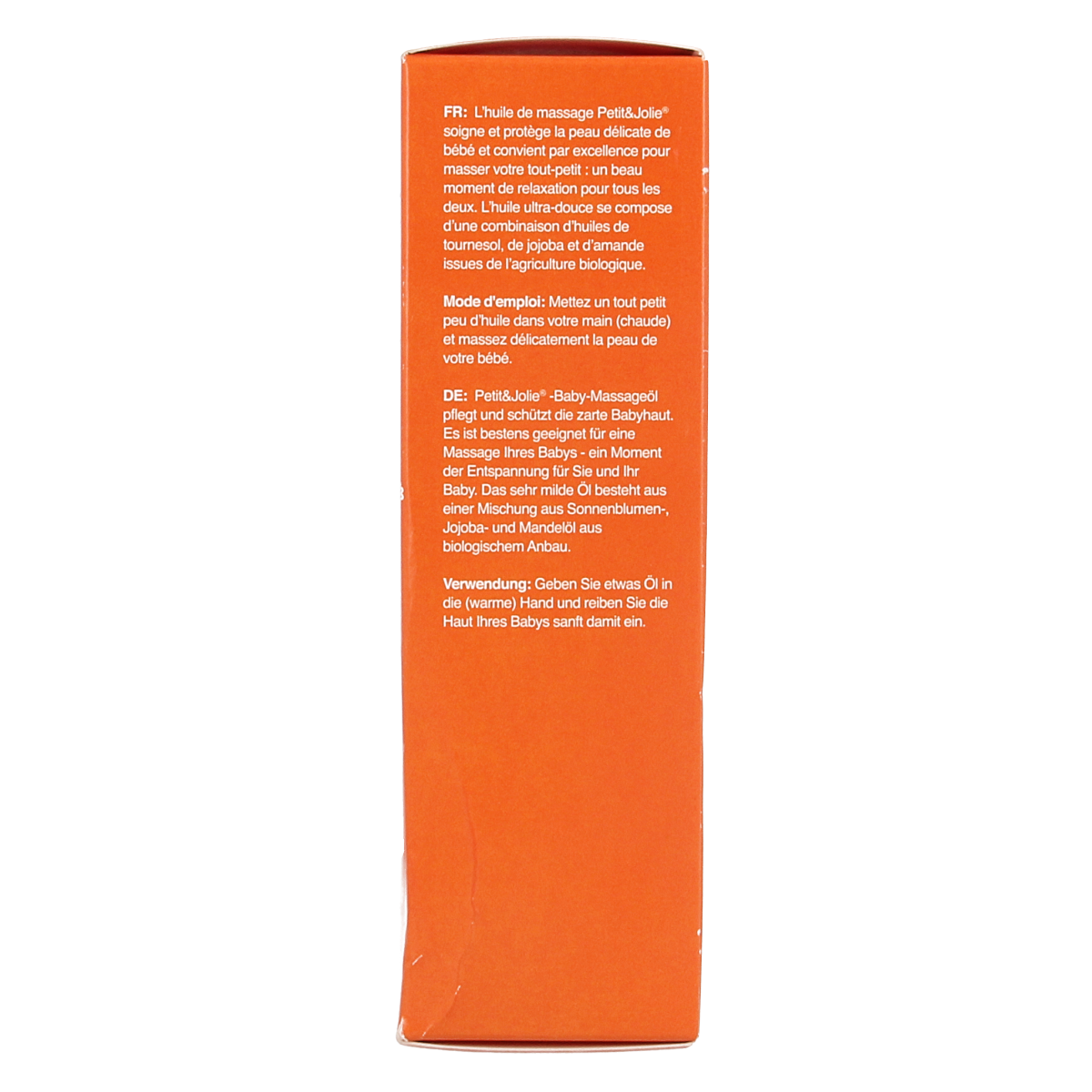 Petit & Jolie Baby massage oil 100.00 Milliliter