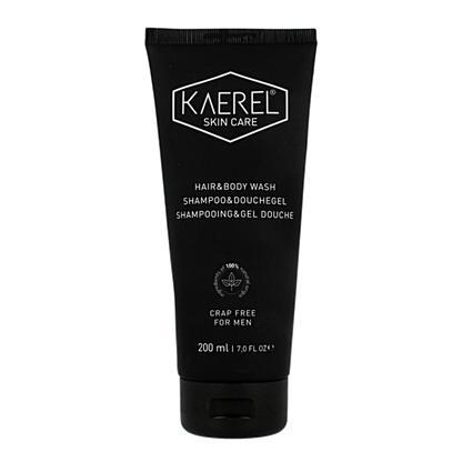 Kaerel Shampoo & douchegel skin care 200 Milliliter