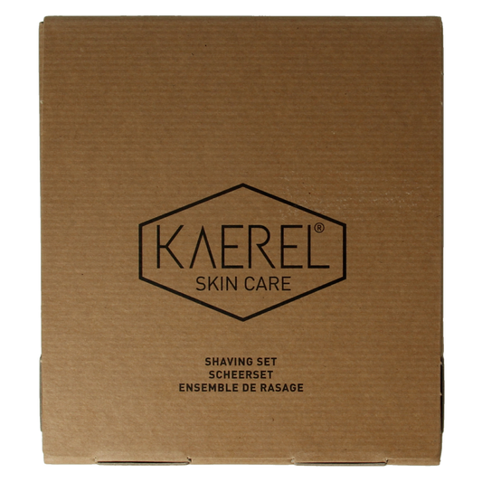 Kaerel Skin care shavingset scheercreme & aftershave 1.00 Set