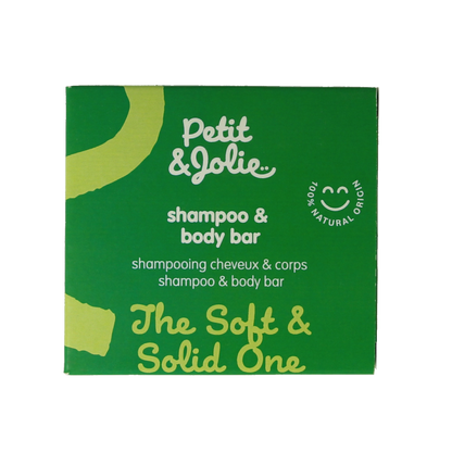 Petit & Jolie Shampoo & body bar voor baby's en kinderen 65 Gram