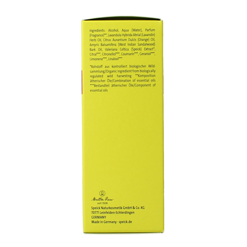 Speick Natural eau de cologne 100 Milliliter