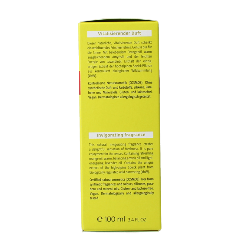 Speick Natural eau de cologne 100 Milliliter
