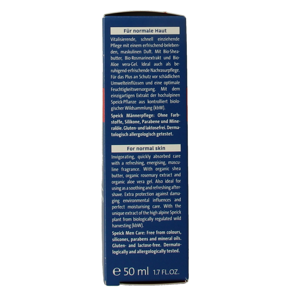 Speick Men intensive cream 50.00 Milliliter