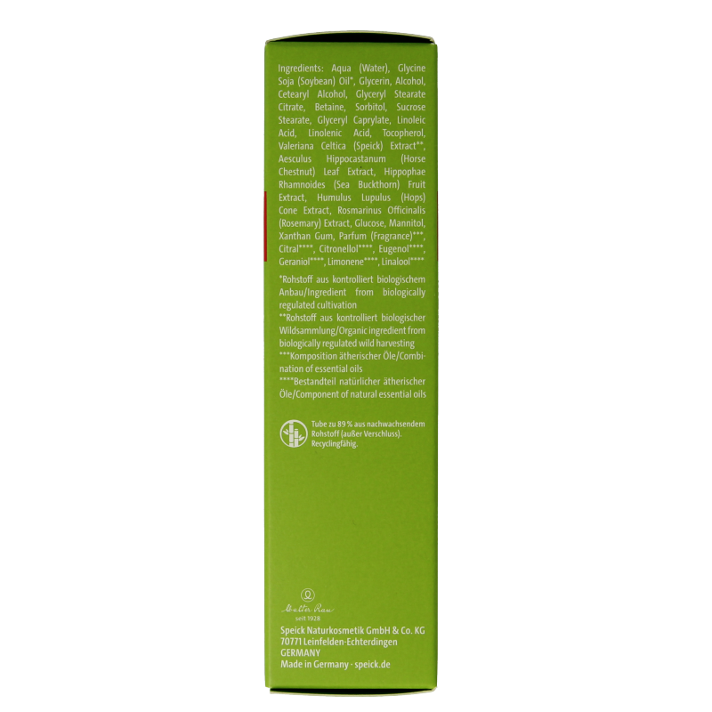 Speick Natural aktiv voetbalsem 75 Milliliter