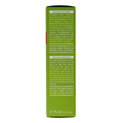 Speick Natural aktiv voetbalsem 75 Milliliter