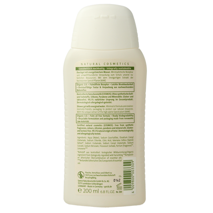 Speick Douchegel organic 200.00 Milliliter