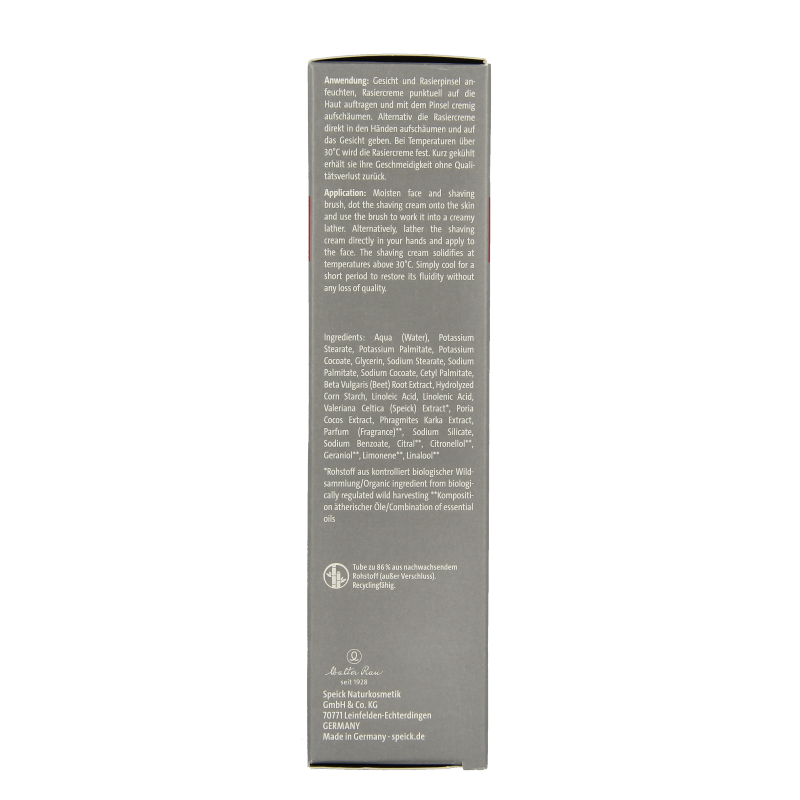 Speick Men active scheercreme 75 Milliliter