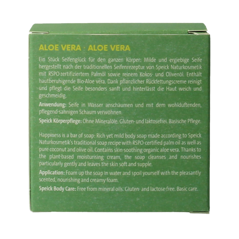 Speick Aloe vera zeep in doosje 100 Gram
