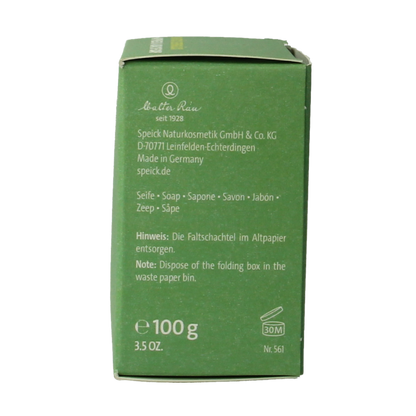 Speick Aloe vera zeep in doosje 100 Gram