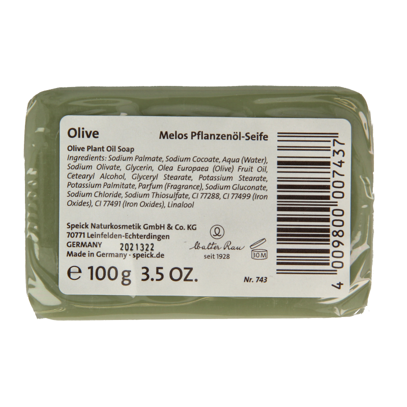 Speick Olijfzeep 100 Gram