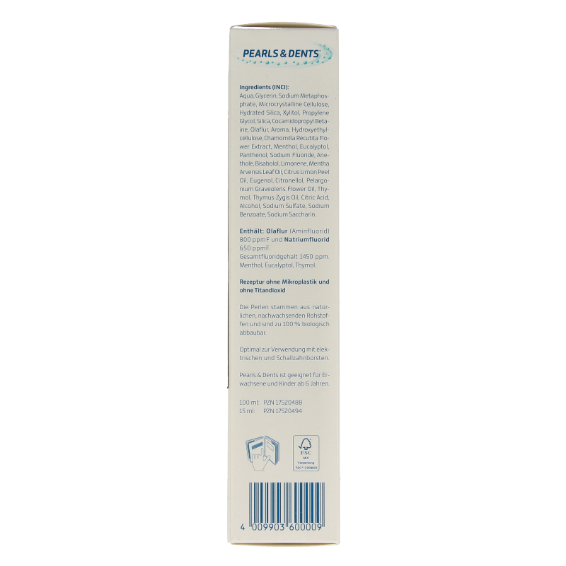 DCC Pearls en dents medicinale tandpasta 100 Milliliter