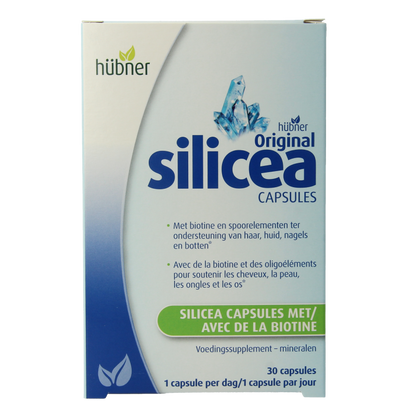 Hubner Original silicea capsules met biotine 30 Capsules
