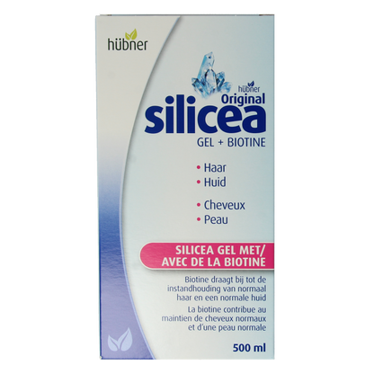 Hubner Silicea silicium gel + biotine 500 Milliliter