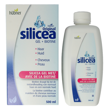 Hubner Silicea silicium gel + biotine 500 Milliliter