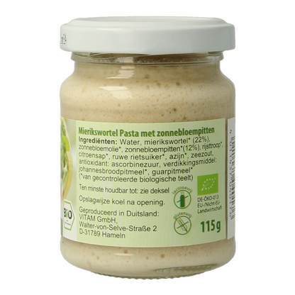Vitam Mierikswortel pasta bio 115.00 Gram
