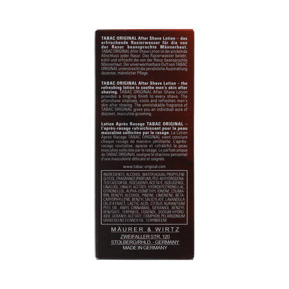 Tabac After shave lotion 50.00 Milliliter