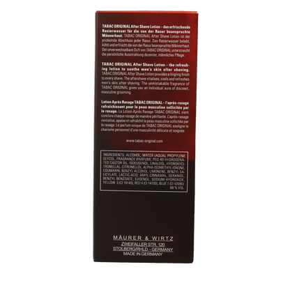Tabac Original after shave lotion natural spray 100 Milliliter