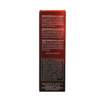 Tabac Original baard & scheerolie 50 Milliliter