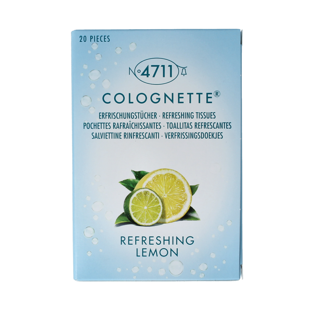 4711 Colognette tissues citrus 20.00 Stuks