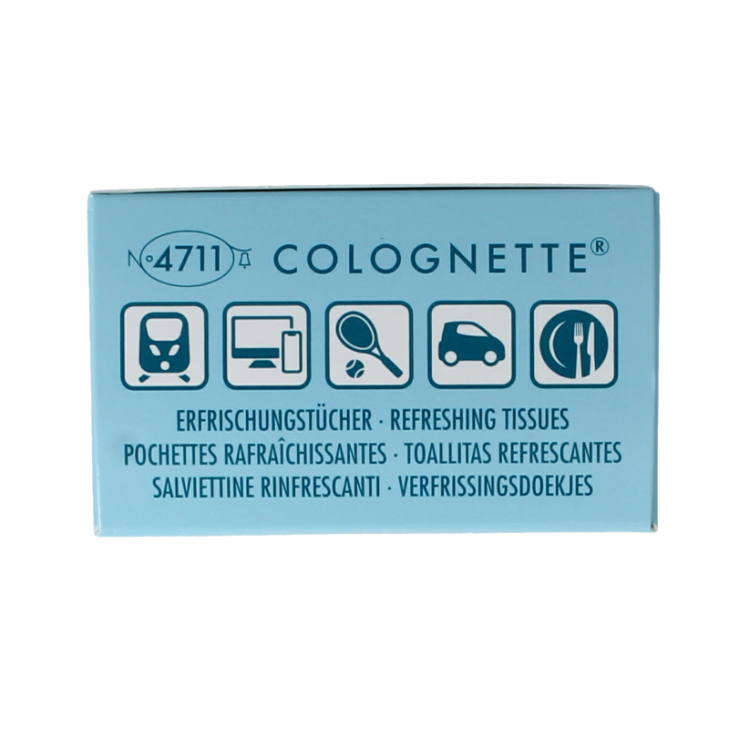 4711 Colognettes tissues lemon 10 Stuks
