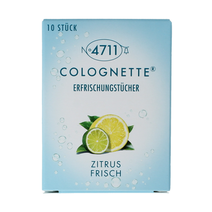 4711 Colognettes tissues lemon 10.00 Stuks