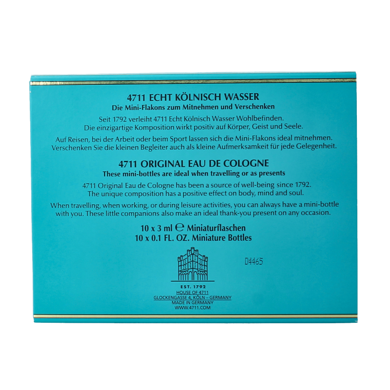 4711 Eau de cologne party pack 10 x 3ml 30 Milliliter