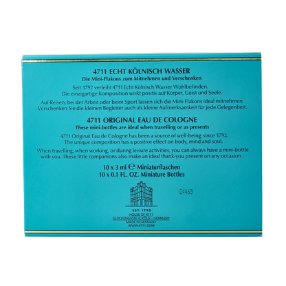 4711 Eau de cologne party pack 10 x 3ml 30 Milliliter