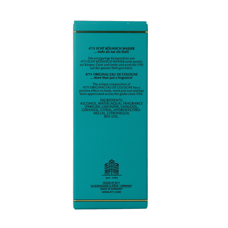4711 Eau de cologne original natural spray 50 Milliliter