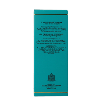 4711 Eau de cologne original natural spray 50 Milliliter