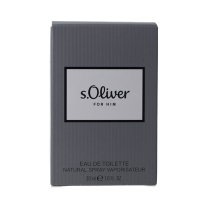 S Oliver For him men eau de toilette natural spray 30.00 Milliliter