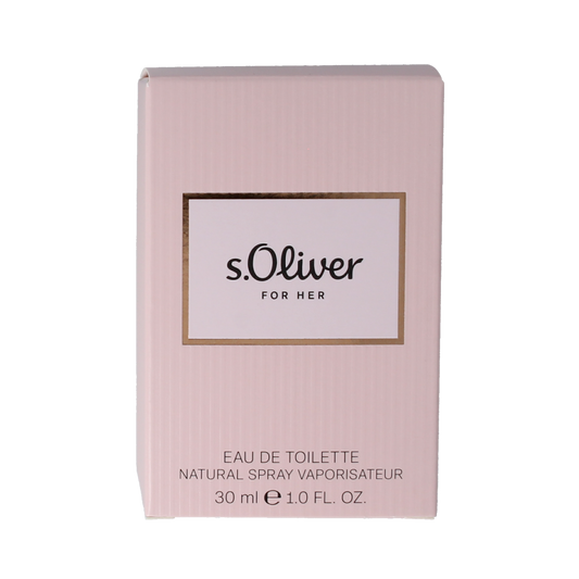 S Oliver For her eau de toilette spray 30.00 Milliliter
