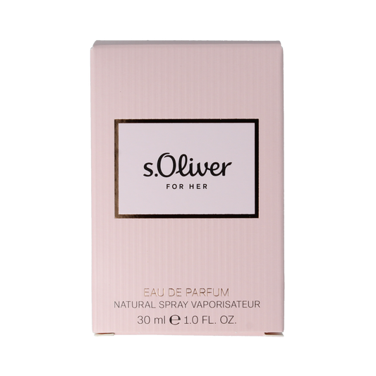 S Oliver For her eau de parfum spray 30.00 Milliliter