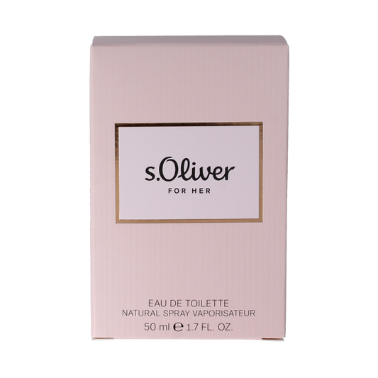 S Oliver For her eau de toilette spray 50.00 Milliliter