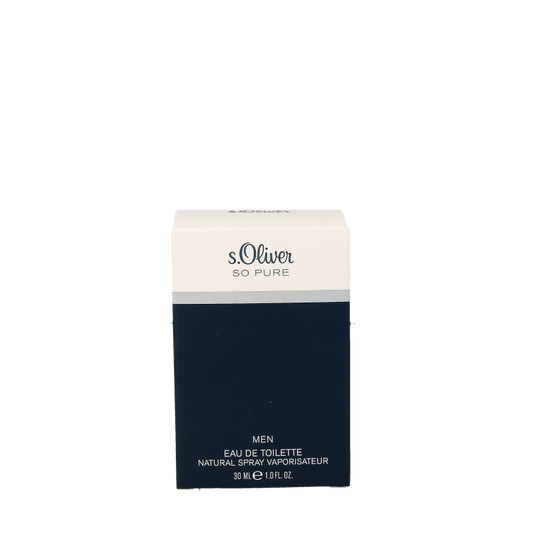 S Oliver So pure men eau de toilette 30 Milliliter