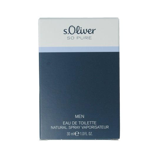 S Oliver So pure men eau de toilette 30.00 Milliliter