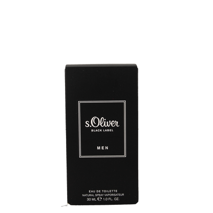 S Oliver For him black label eau de toilette 30.00 Milliliter